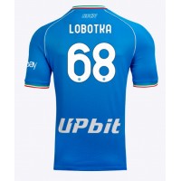 Dres SSC Napoli Stanislav Lobotka #68 Domaci 2023-24 Kratak Rukav